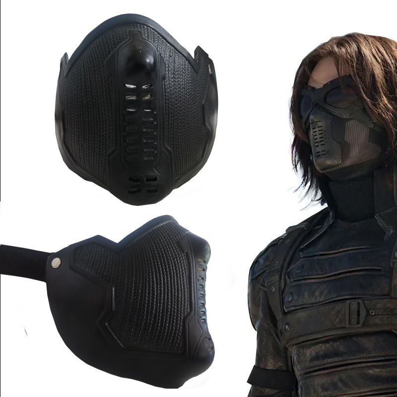 Respirator Half Face - Superheld Cosplay Winter Soldat Maske James