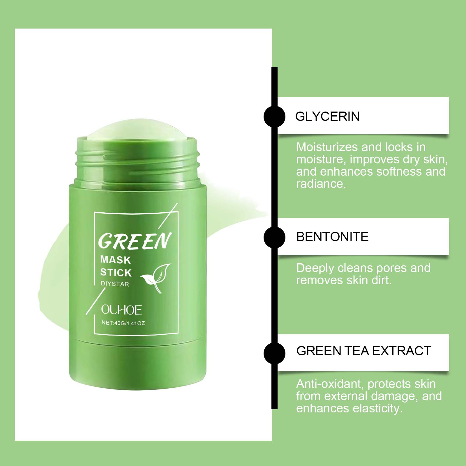 Alaska Vulkan & Grüner Tee Tie – Dust Mask Construction Bewertung und Preis