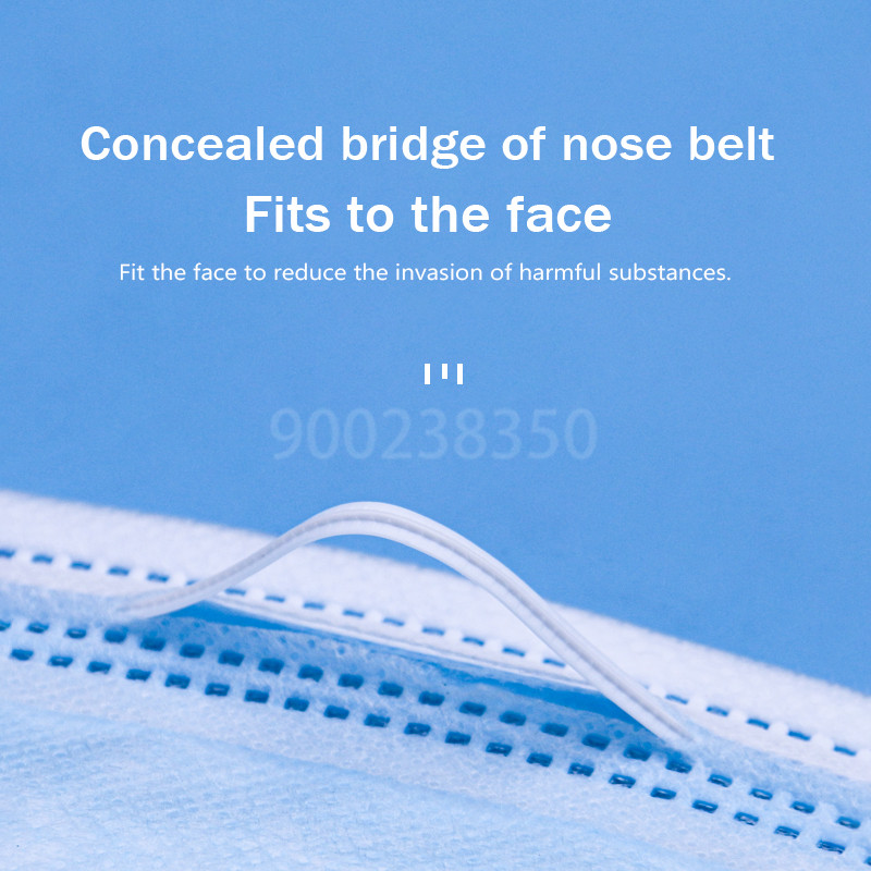 10-500 Stück Einweg-Masken für – Disposable Mask Blue Bewertung und Preis