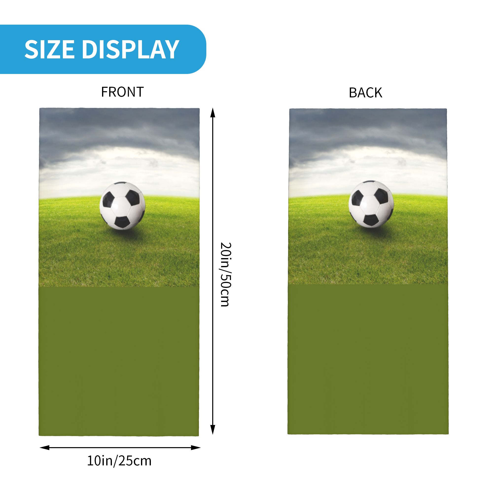 Individueller Fußball-Bandana- – Neck Gaiter Face Cover Bewertung und Preis